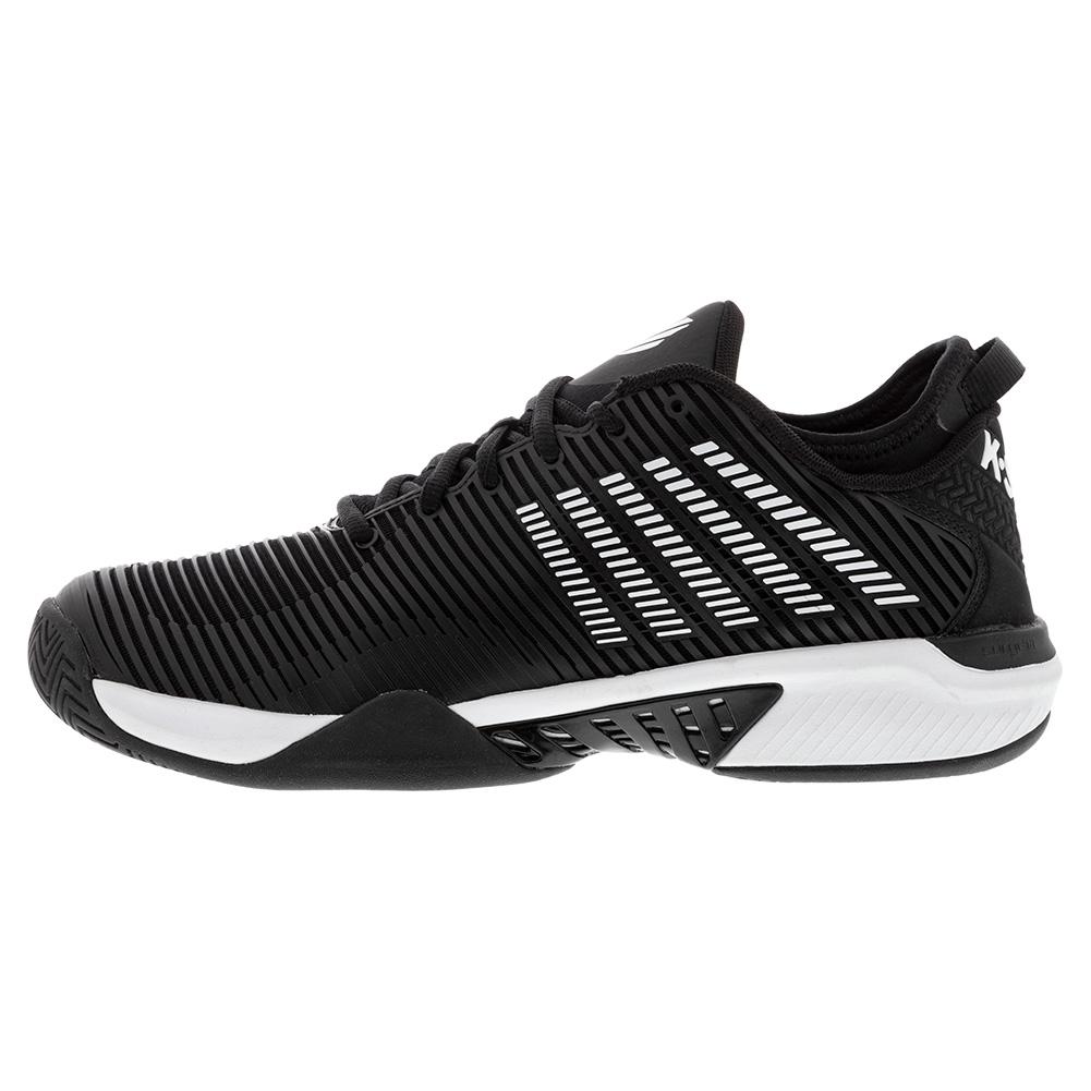 Men’s Hypercourt Supreme Tennis Shoes Black and White