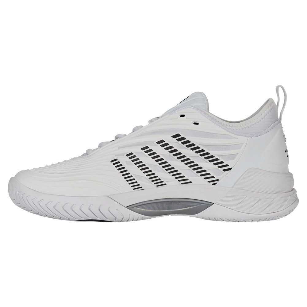 Men`s Hypercourt Supreme 2 Tennis Shoes White and Black