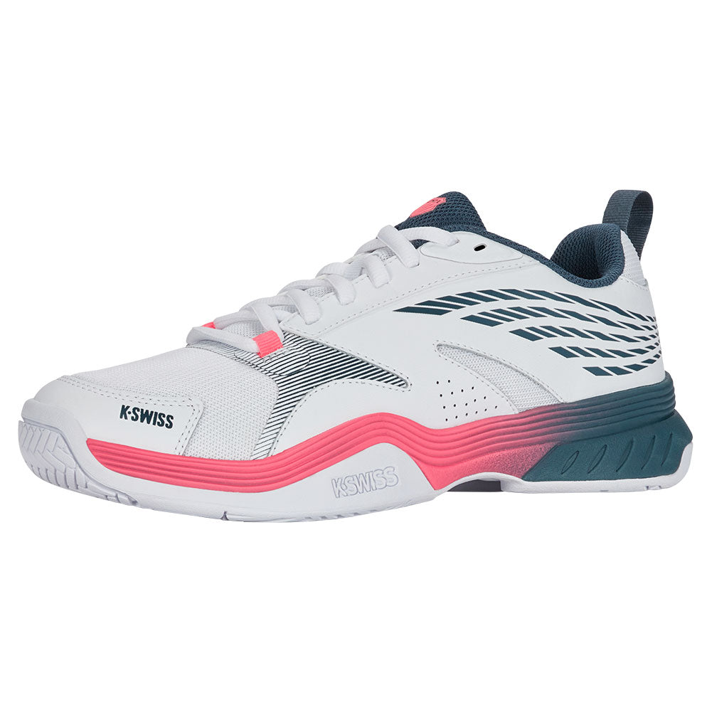 Men`s SpeedEx Tennis Shoes White and Stargazer