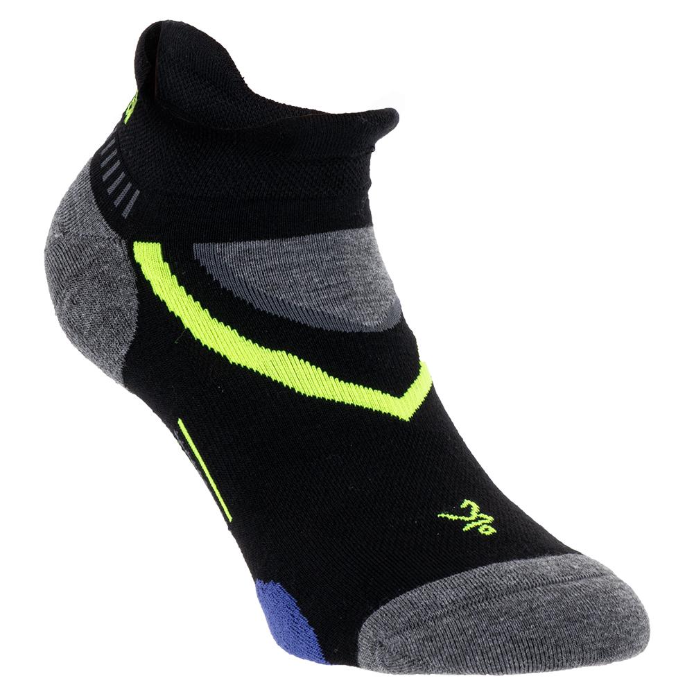 UltraGlide No Show Socks Black and Charcoal