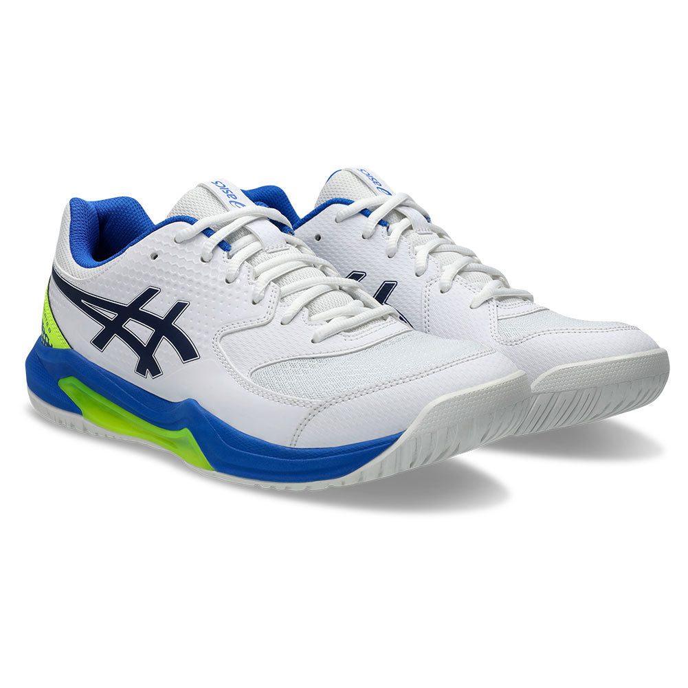 Men`s GEL-Dedicate 8 Pickleball Shoes White and Black