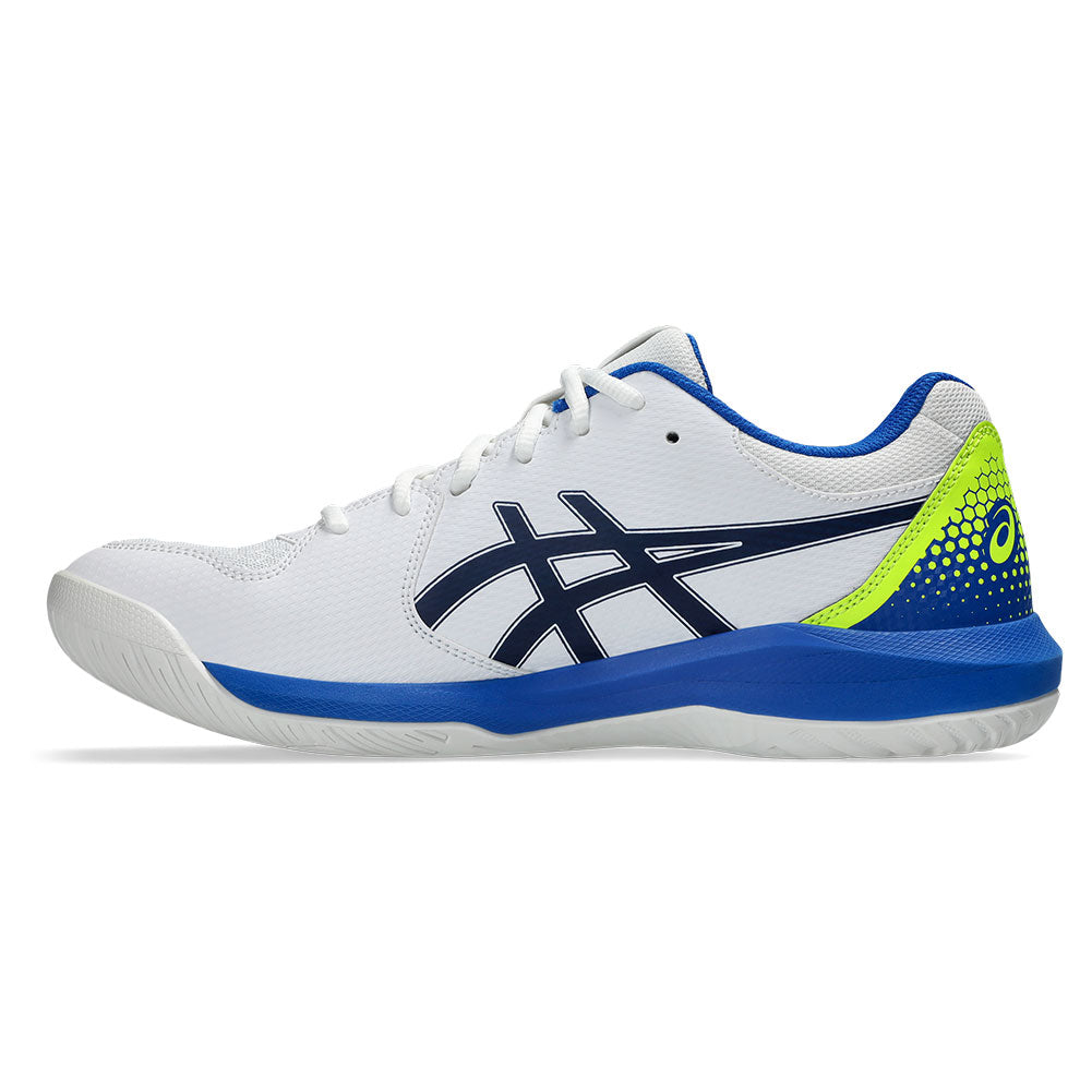 Men`s GEL-Dedicate 8 Pickleball Shoes White and Black