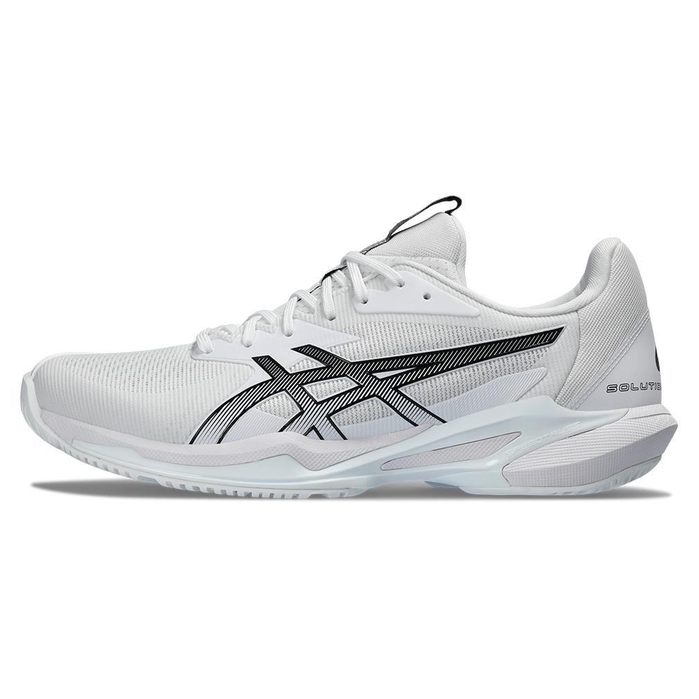 Men’s Solution Speed FF 3 Tennis Shoes White and Black