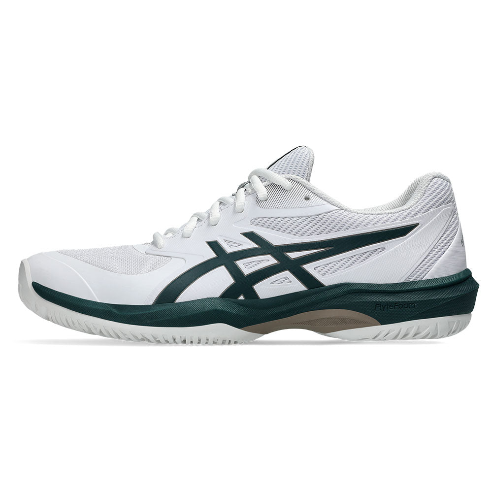 Men`s Game FF Tennis Shoes White and Saxon Green