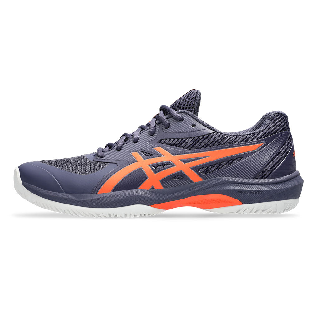 Men`s Game FF Tennis Shoes Indigo Fog and Nova Orange