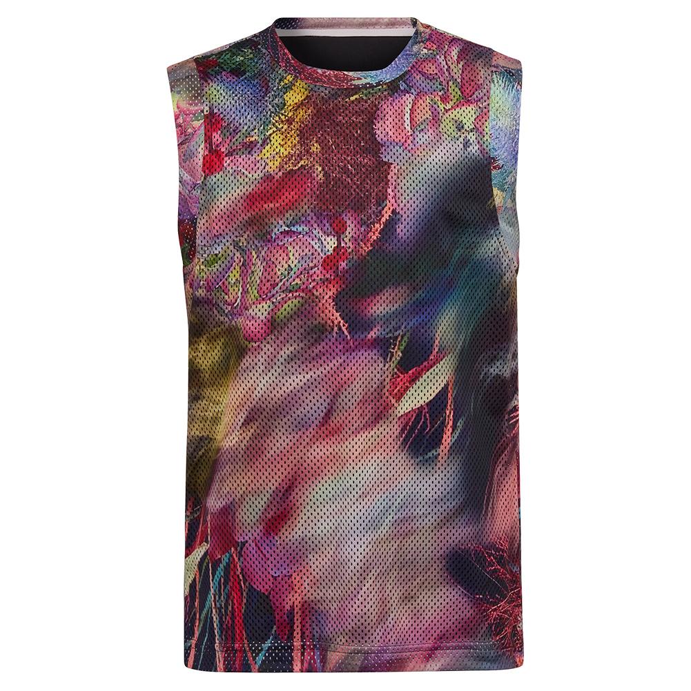 Girls’ Melbourne Match Tennis Tank Multicolor and Black