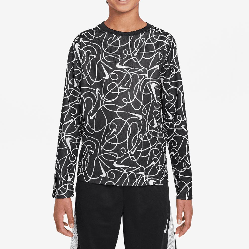 Boys’ Dri-FIT Multi+ Long-Sleeve Training Top