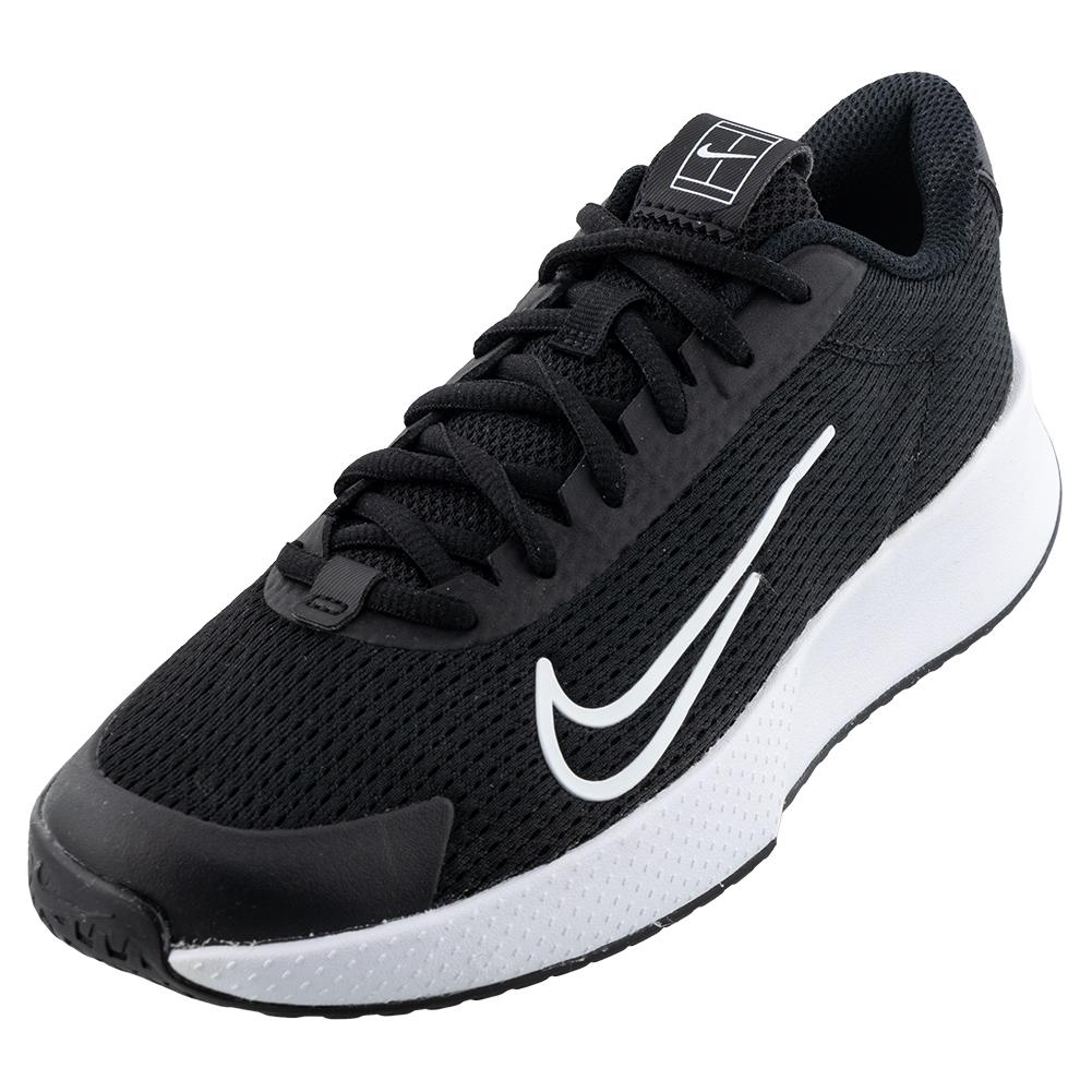 Men’s Vapor Lite 2 Tennis Shoes Black and White