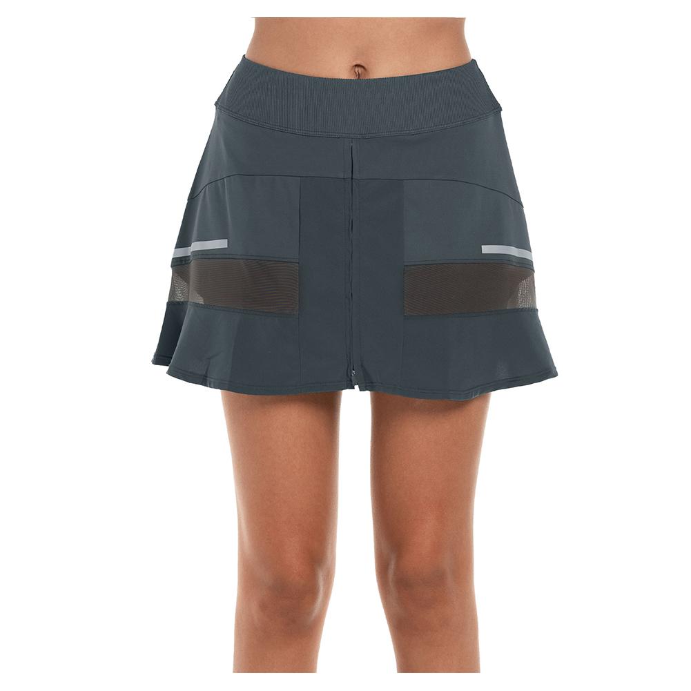 Women’s Long Sprint Mesh Tennis Skort