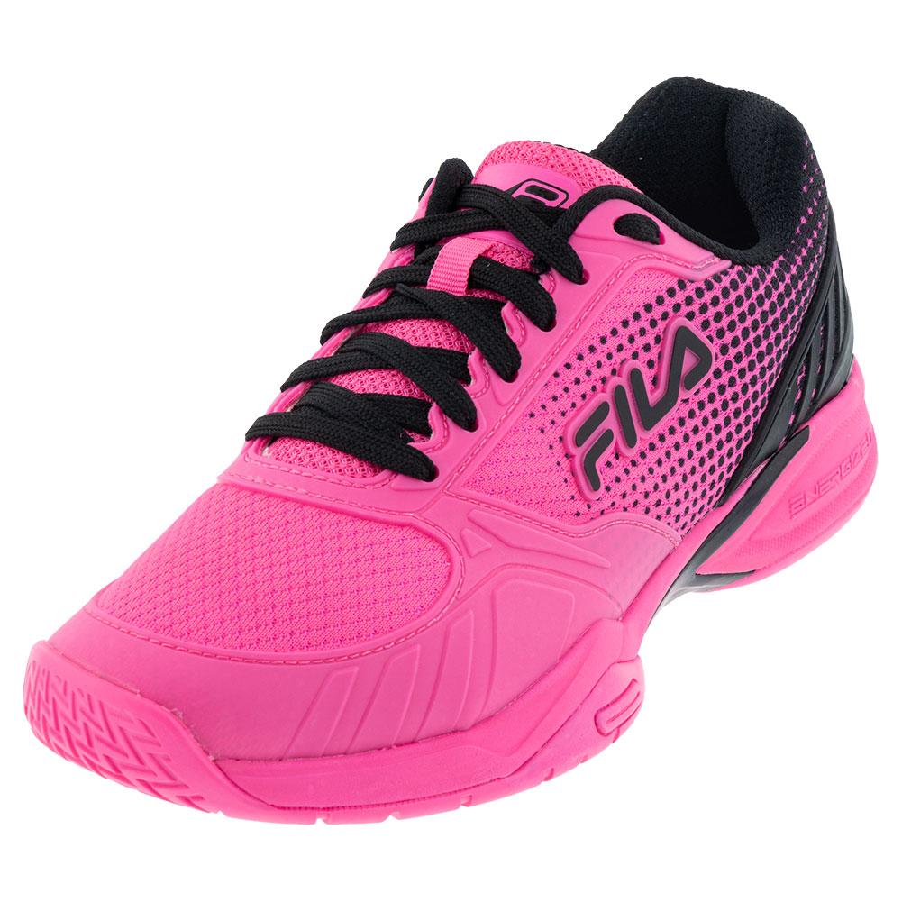 Women’s Volley Zone Pickleball Shoes Knockout Pink and Black