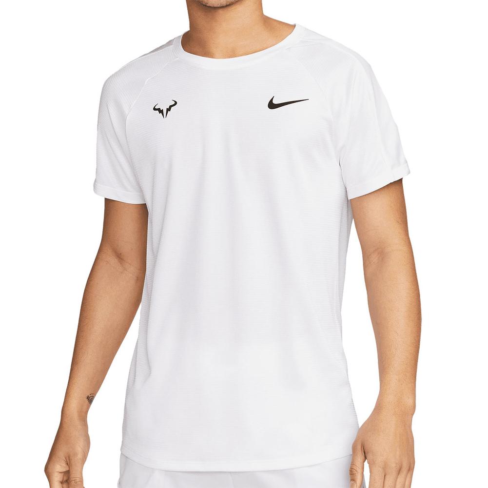 Mens Rafa Challenger Dri-Fit Short Sleeve Tennis Top