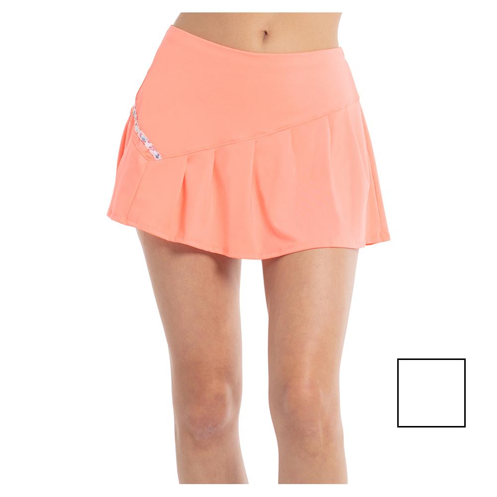 Women’s Blossom Tennis Skort White