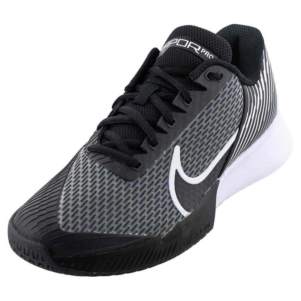 Women’s Air Zoom Vapor Pro 2 Wide Tennis Shoes Black and White