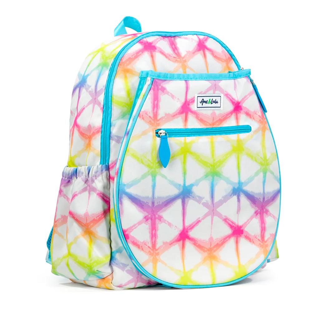 Junior’s Love Tennis Backpack Rainbow Shibori