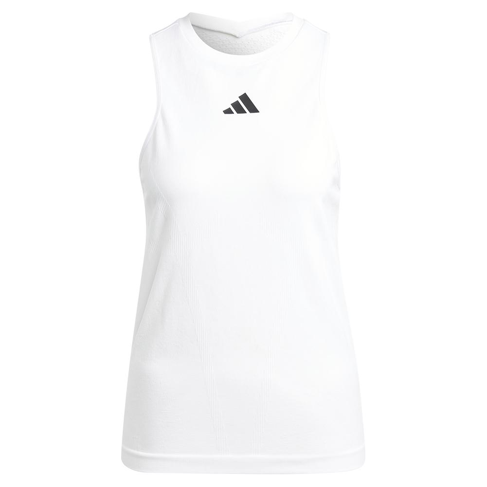 Women’s London Seamless Tennis Y-Tank White