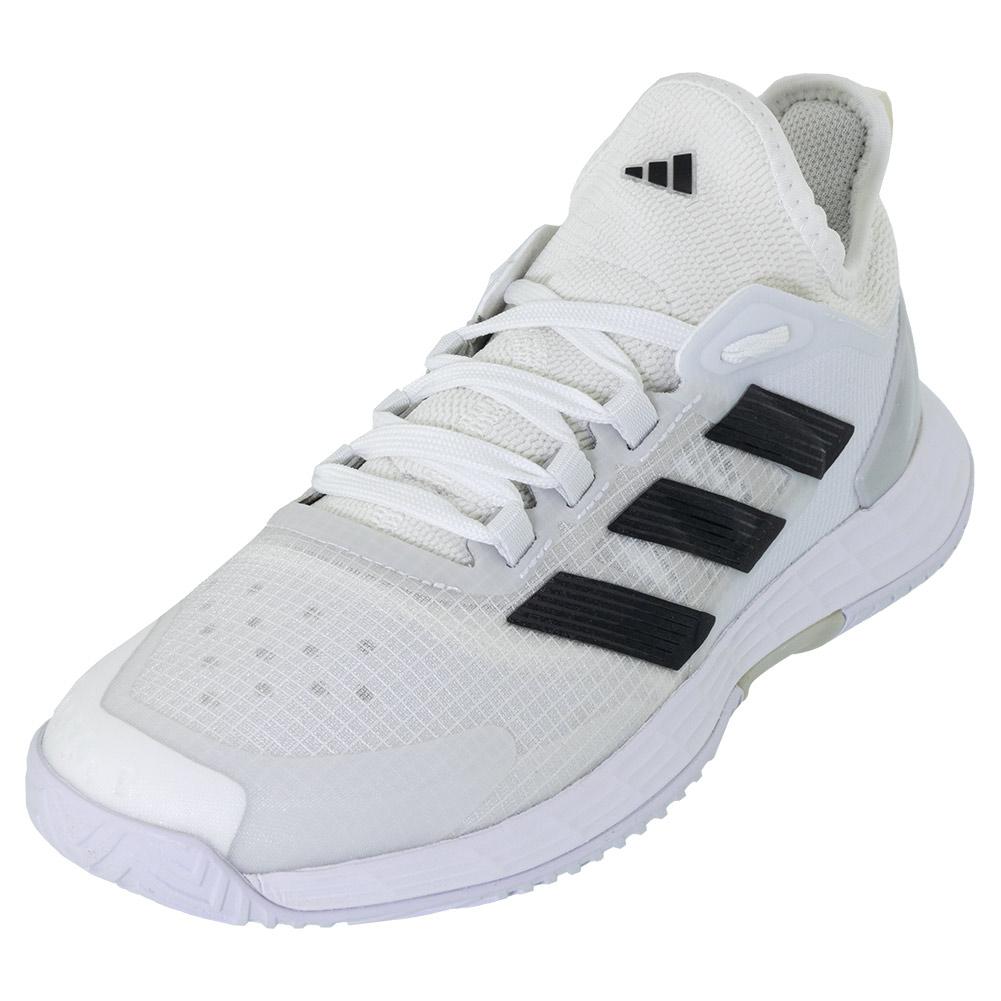 Men’s adizero Ubersonic 4.1 Tennis Shoes White and Black