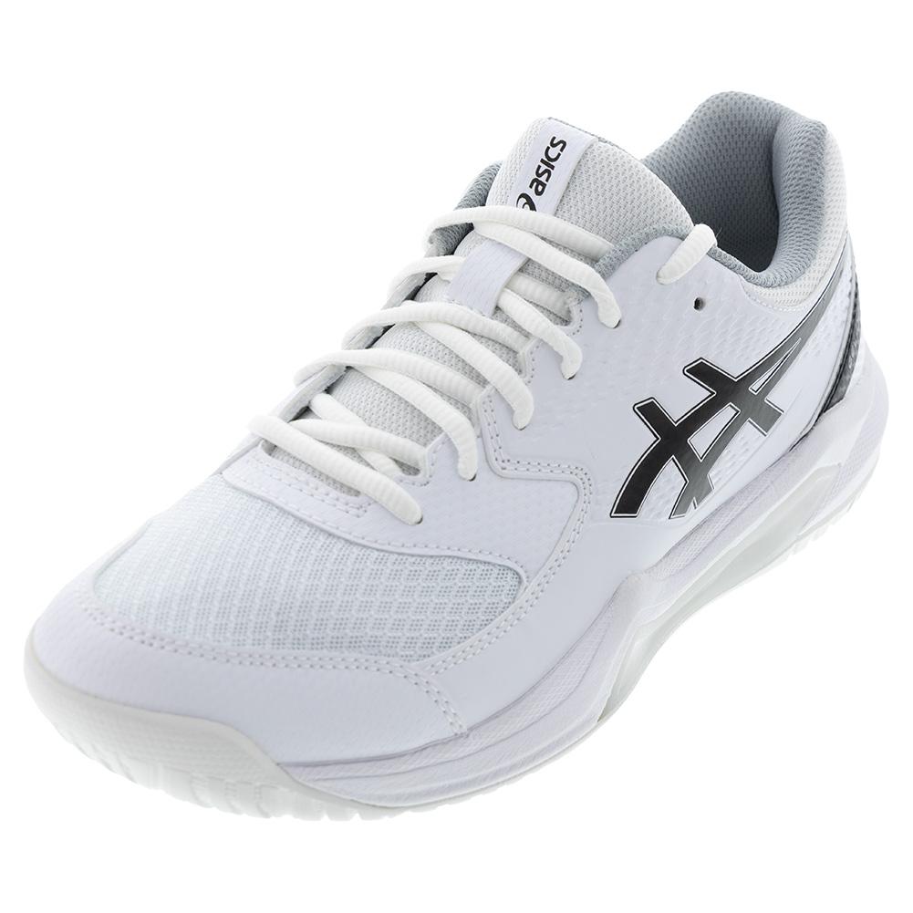 Men’s Gel-Dedicate 8 Tennis Shoes White and Black