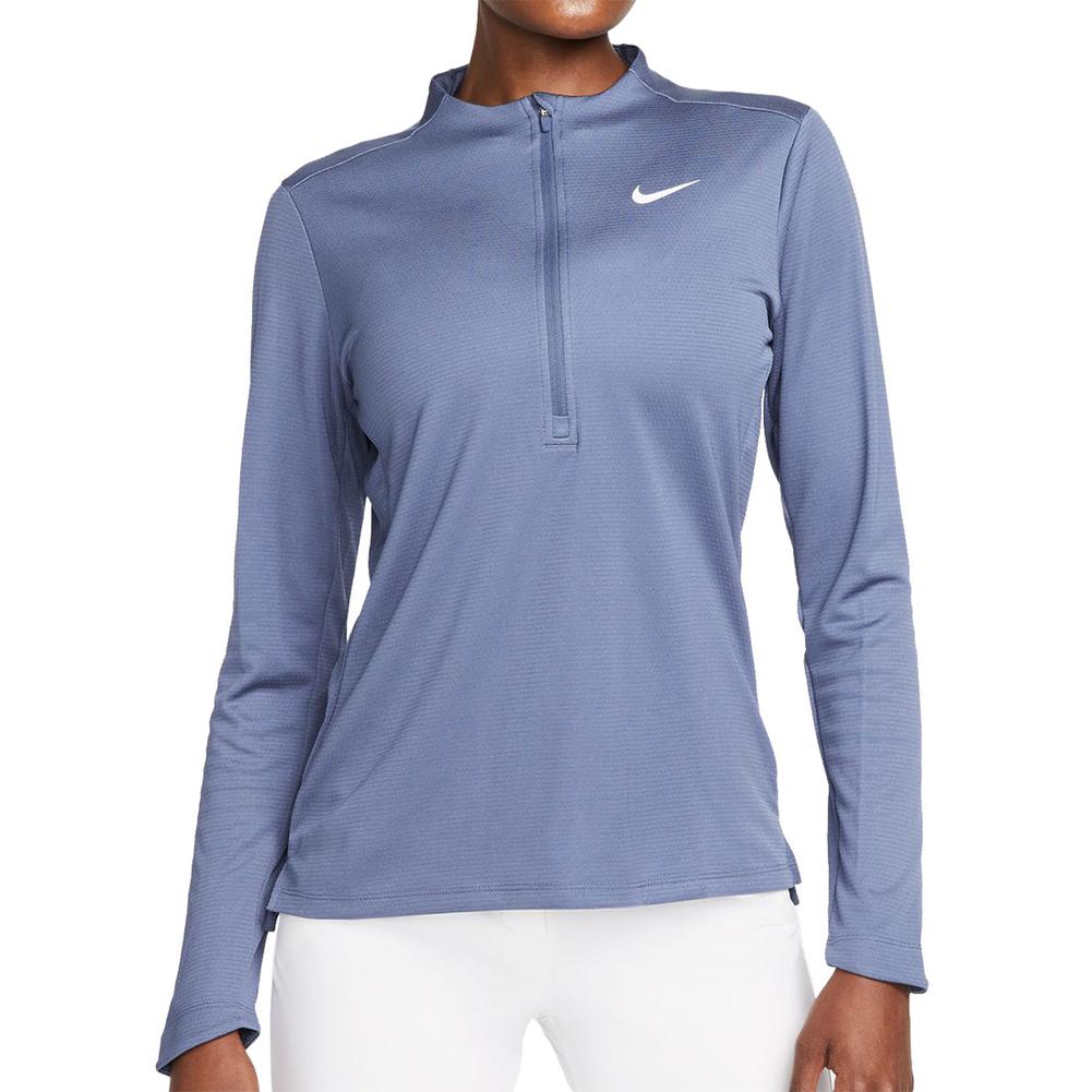 Women’s Dri-Fit UV Club Half Zip Tennis Top