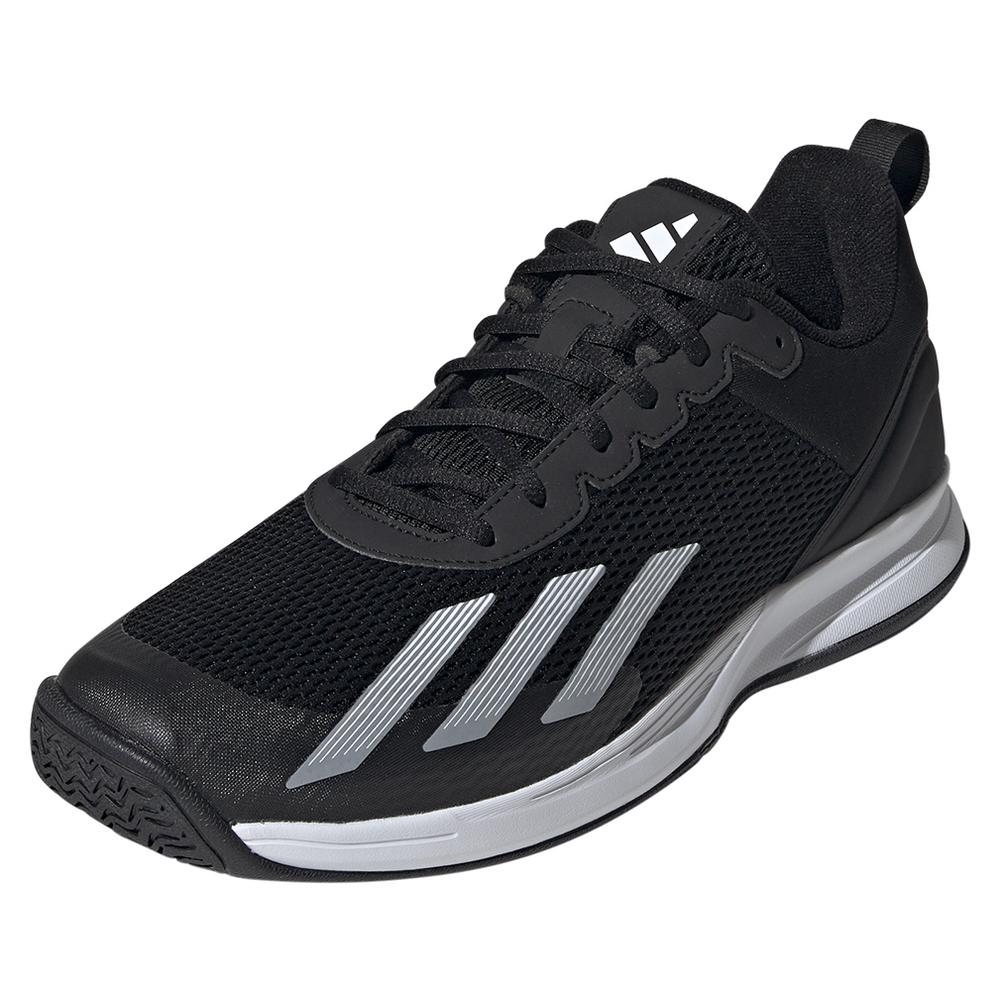 Men’s Courtflash Speed Tennis Shoes Black and White