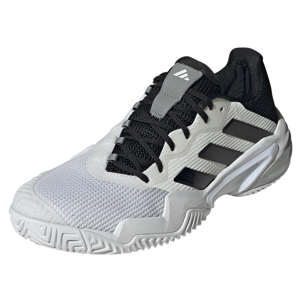 Men’s Barricade 13 Tennis Shoes White and Core Black