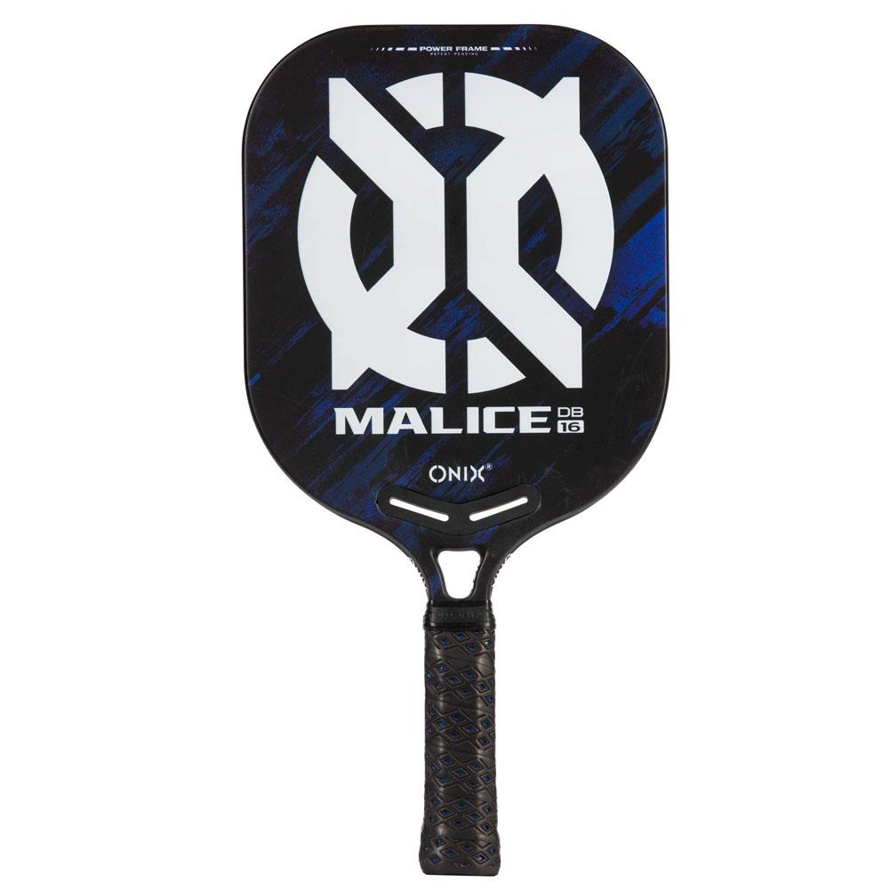 Malice 16 DP Open Throat Composite Pickleball Paddle Blue