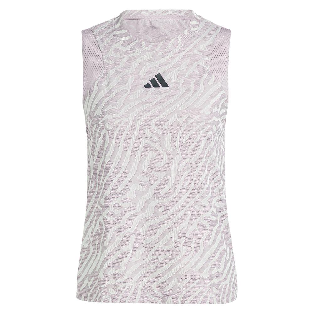 Women’s Airchill Match Pro Tennis Tank Preloved Fid and Crystal Jade