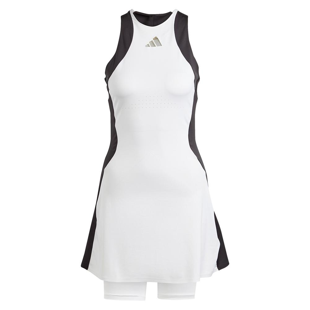 Women’s Premium Tennis Dress White and Black