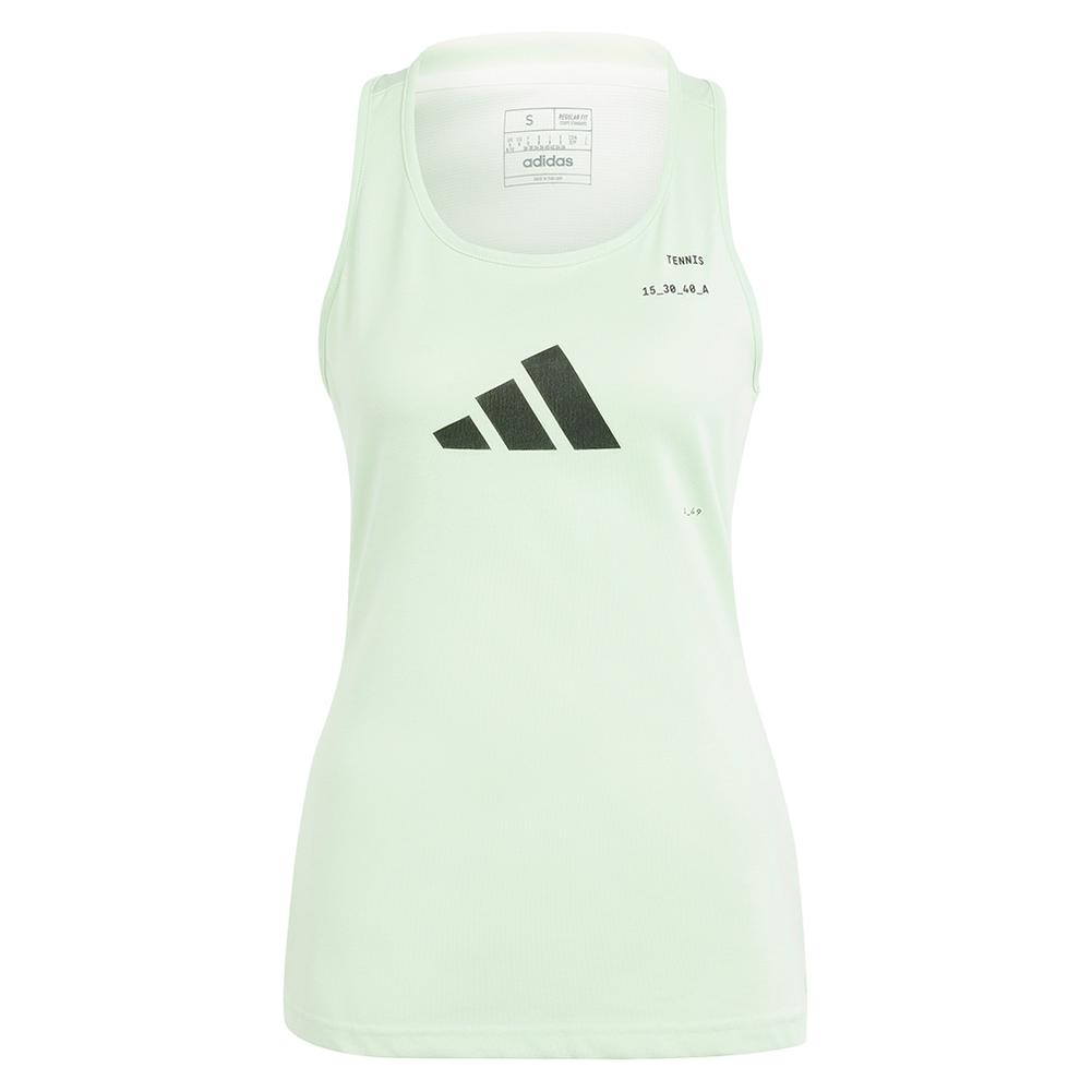 Women’s Graphic Tennis Tank Semi Green Spark