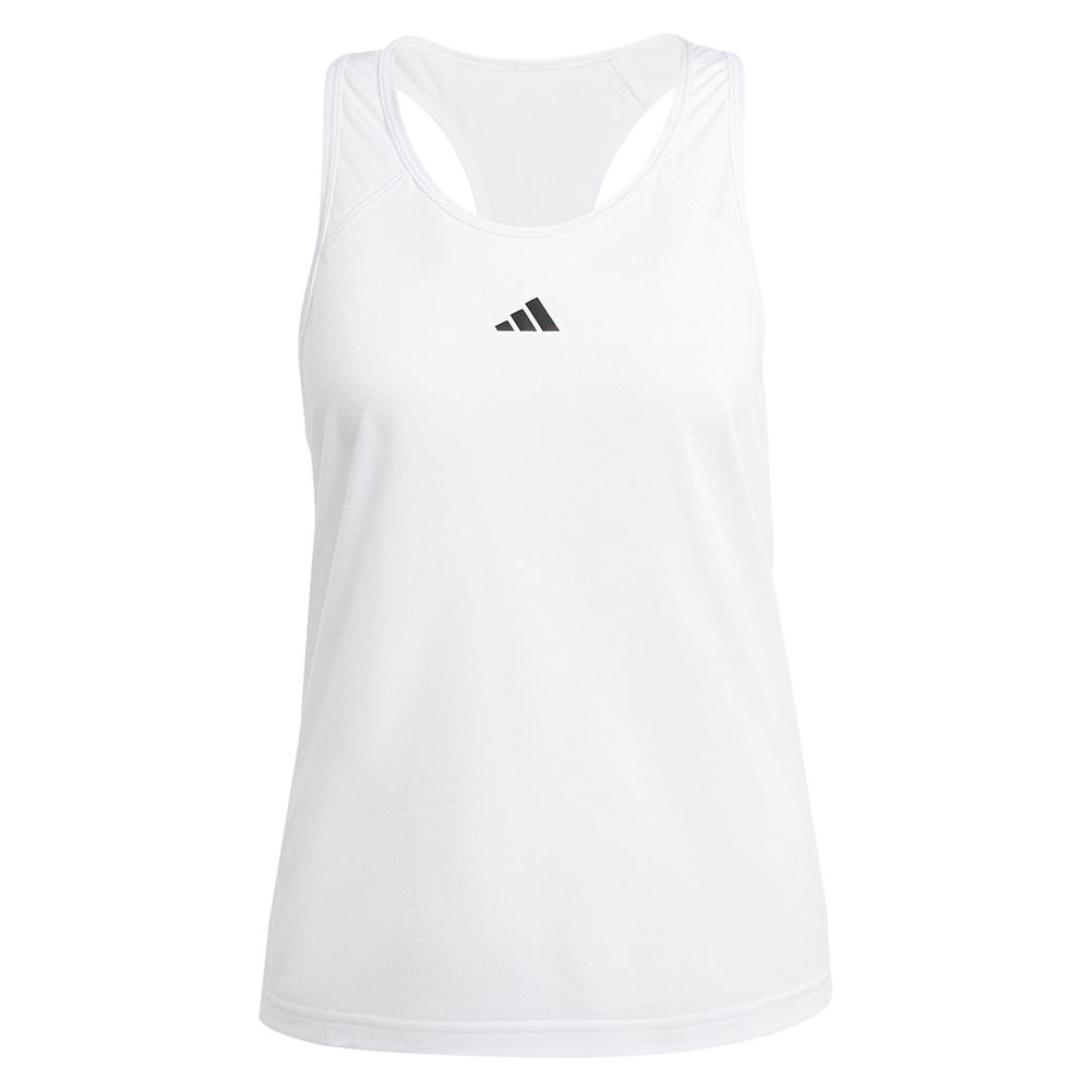 Women’s Minimal Essential Branding Tank White