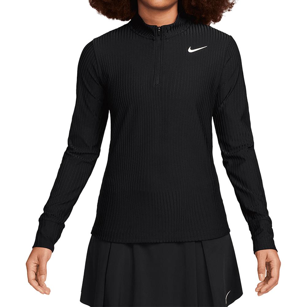 Women’s Dri-Fit Advantage Longsleeve 1/4 Zip Tennis Top