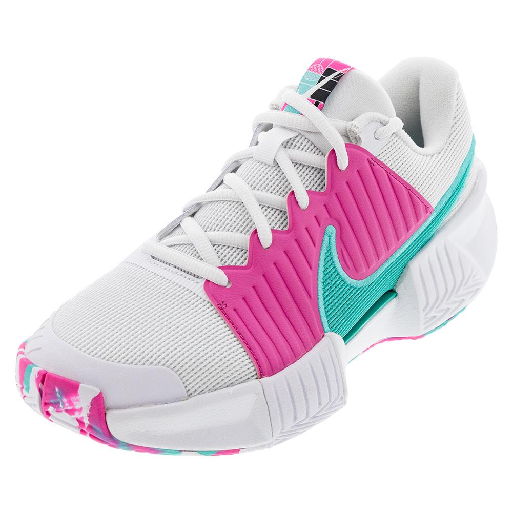 Women’s GP Pickleball Pro Shoes White and Alchemy Pink