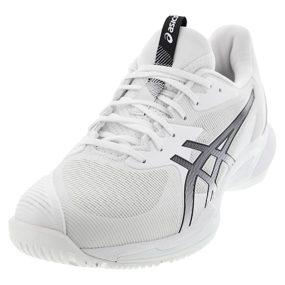 Men’s Solution Speed FF 3 Tennis Shoes White and Black