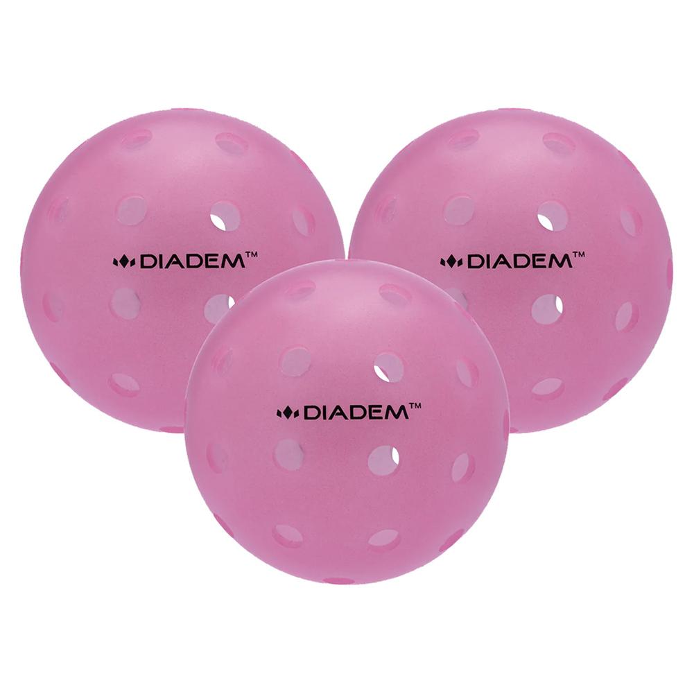 Power 3 Pack Pickleball Balls Pink