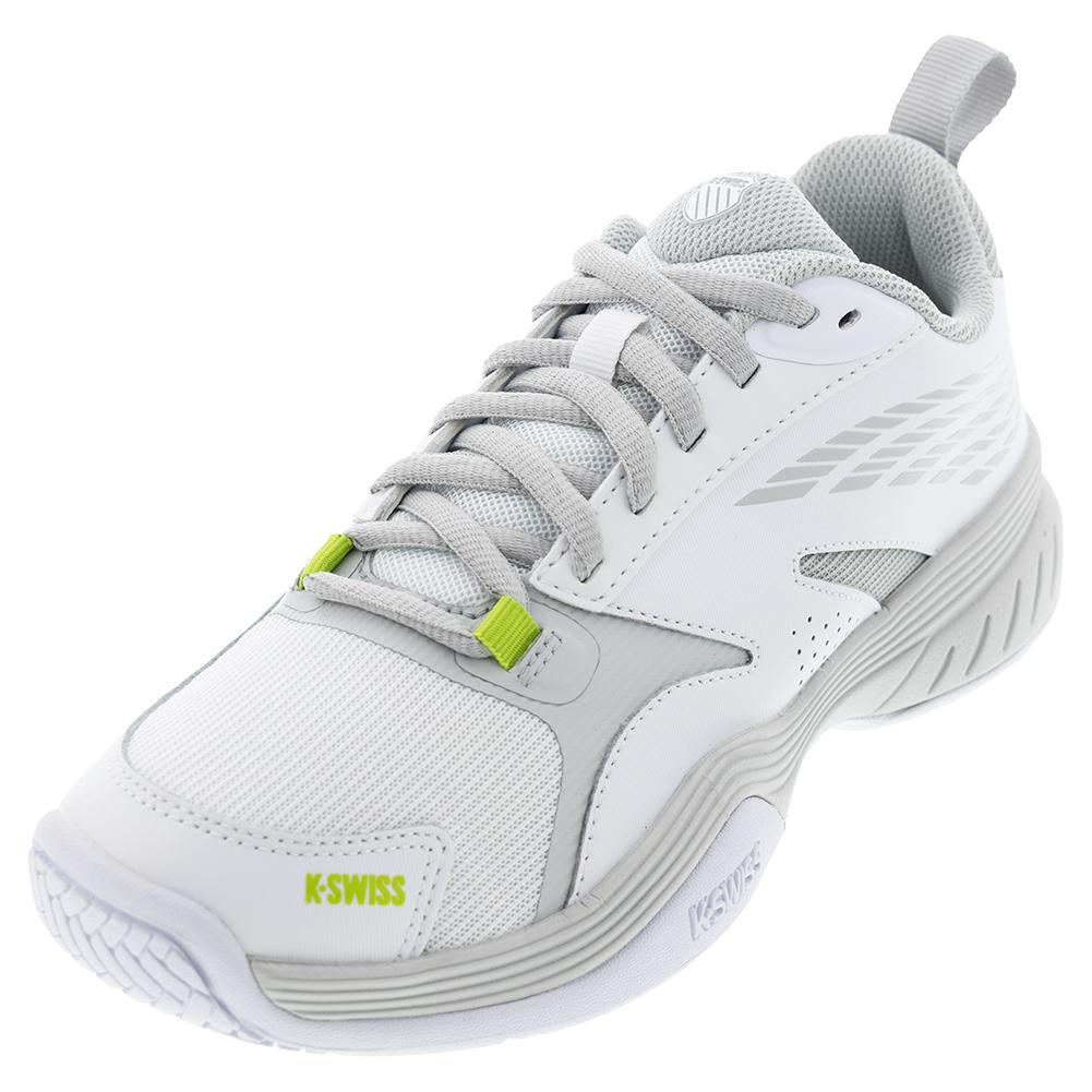 Women’s SpeedEx Tennis Shoes White and Gray Violet