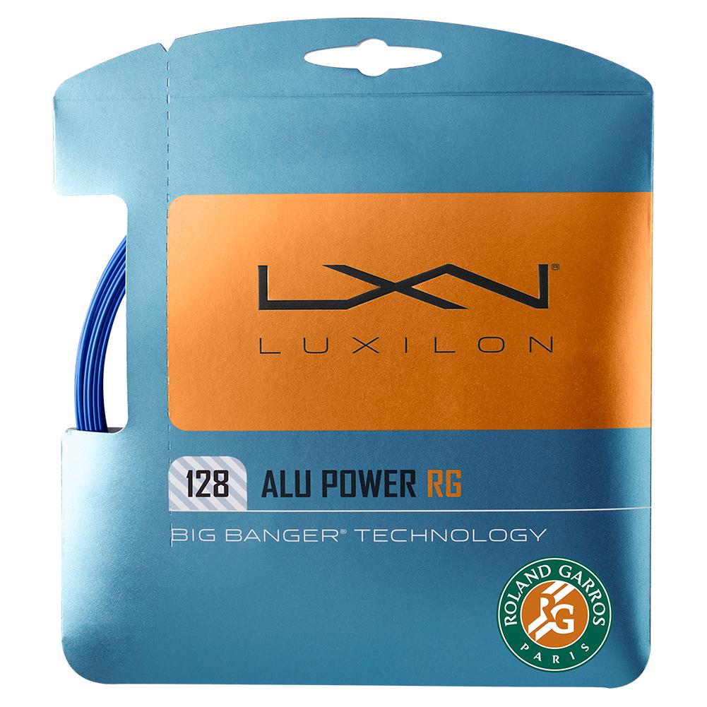 ALU Power 128 Roland Garros Tennis String Blue and White