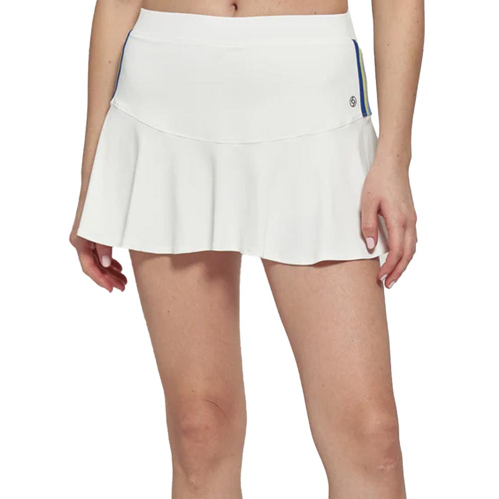 Women’s Dash 13 Inch Tennis Skort White and Multicolor