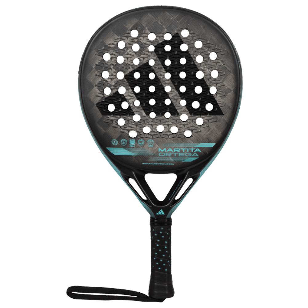 Cross It Light Padel Racquet Black and Pulseaqua