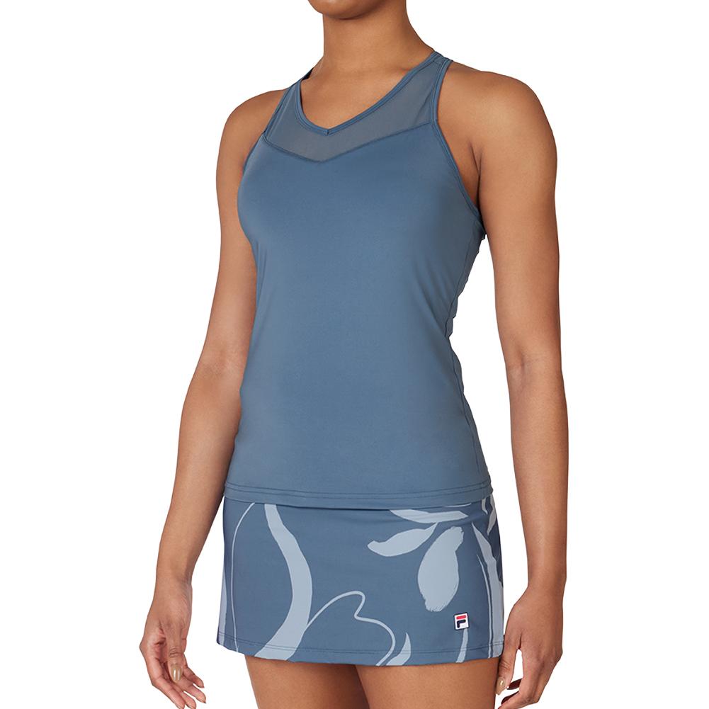 Women’s Racerback Tennis Tank Elemental Blue