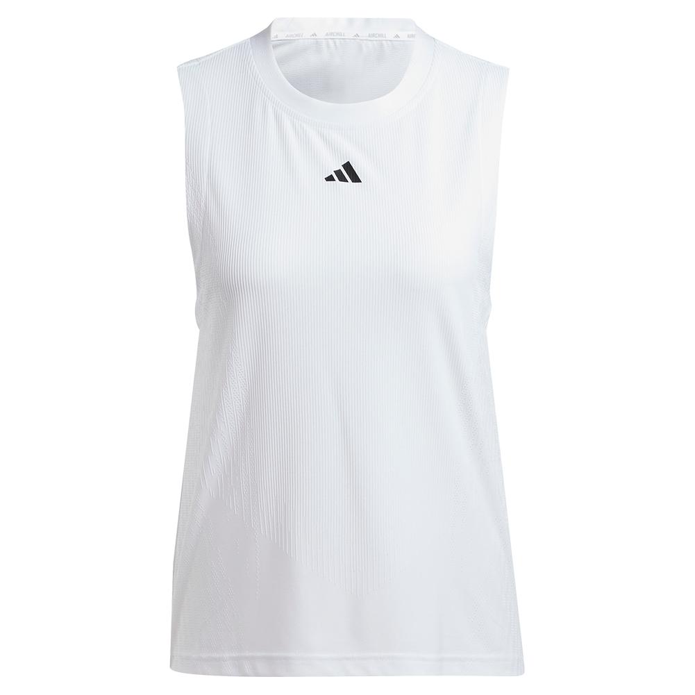 Womens Pro Match Tennis Tank White