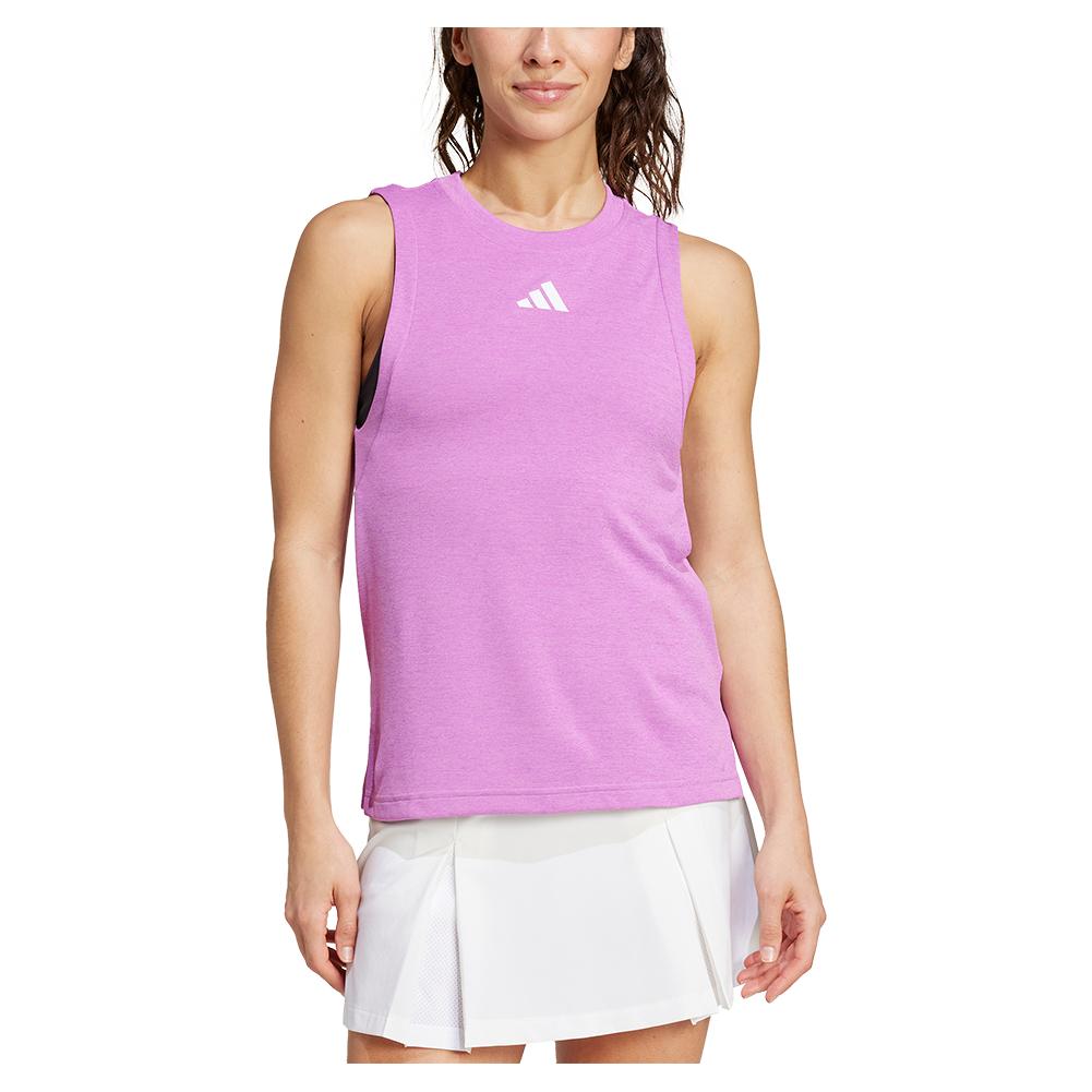 Womens Match Tennis Tank Pruple Burst and Preloved Purple