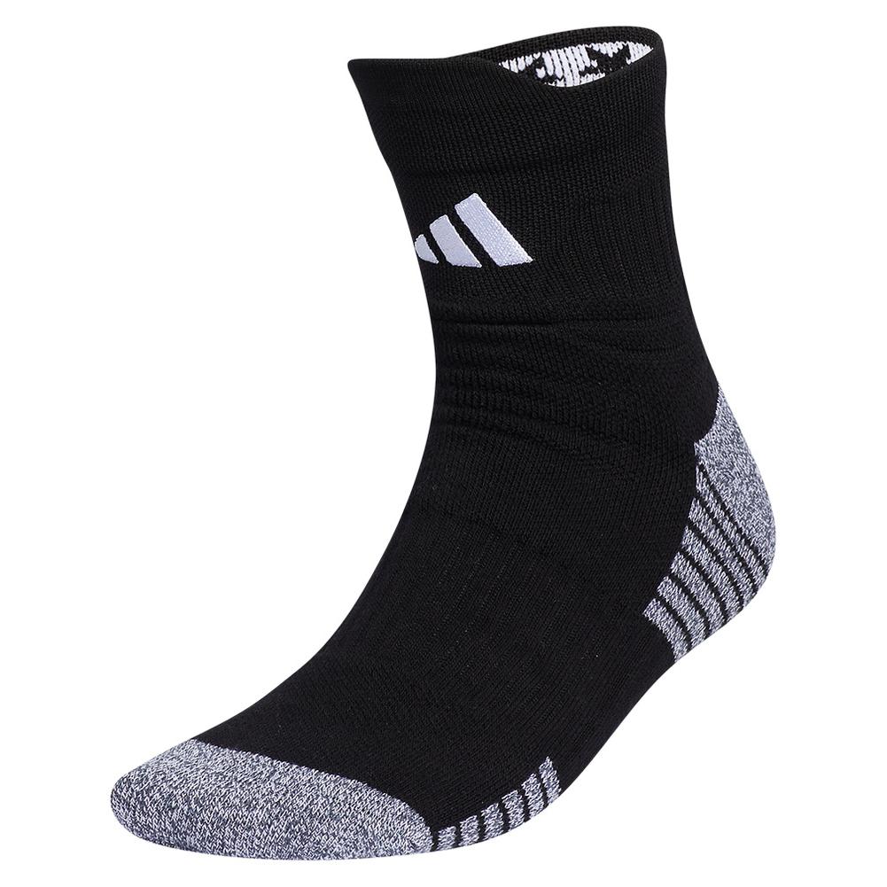 5-Star Team 2.0 High Quarter Socks Black and White