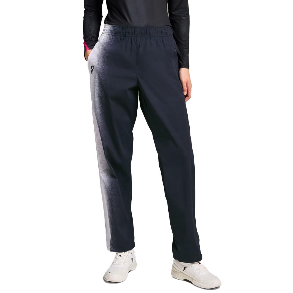 Women’s Court Track Tennis Pant Black and White