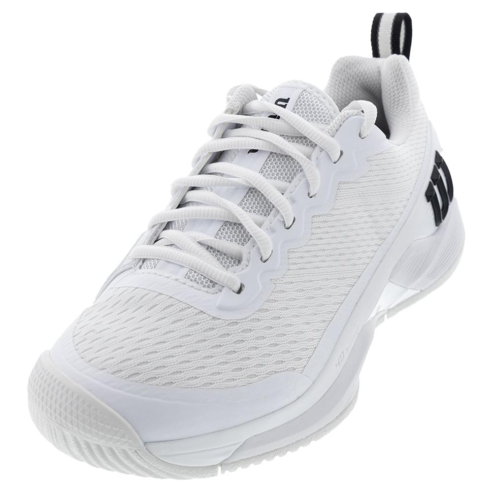 Men’s Rush Pro 4.5 Tennis Shoes White and Black