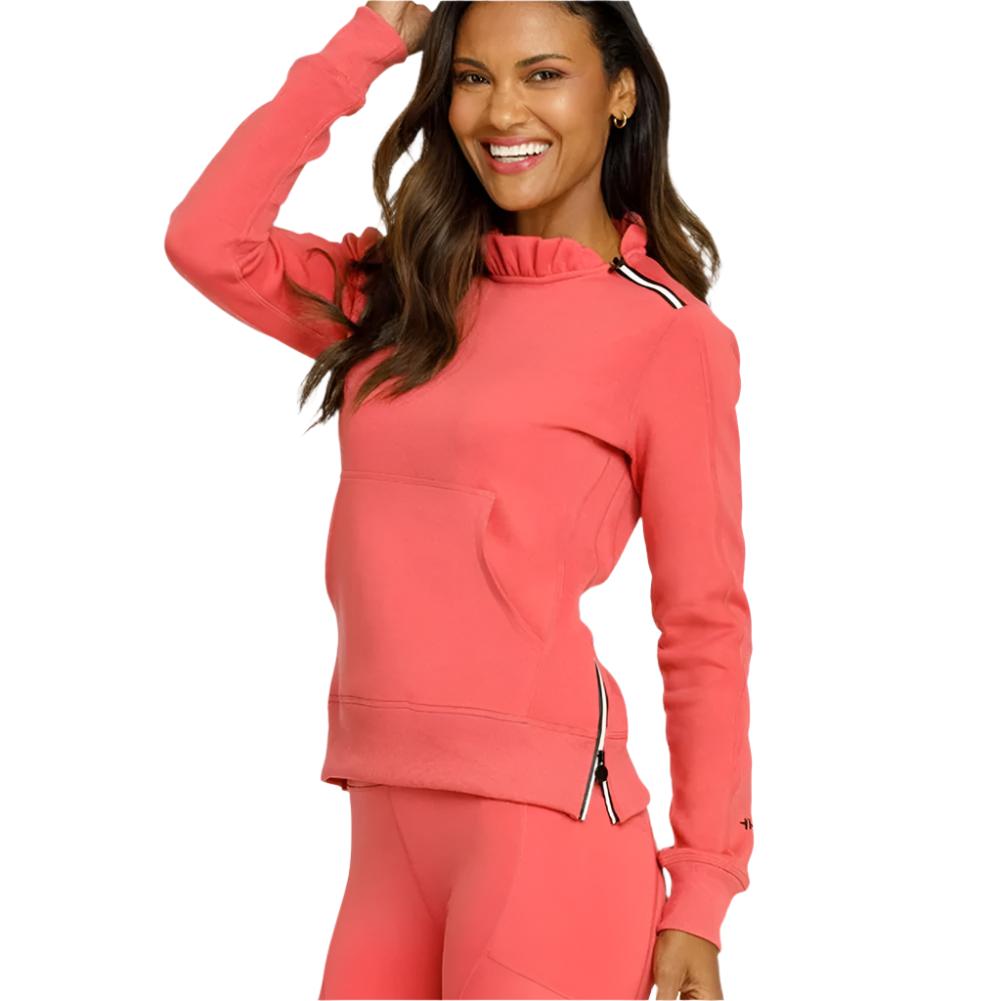 Women’s Condoleezza Tennis Pullover Cherry Rose