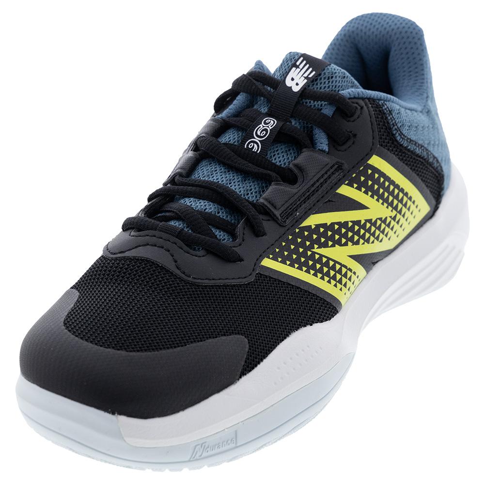 Men’s 696v6 D Width Tennis Shoes Black and Firefly