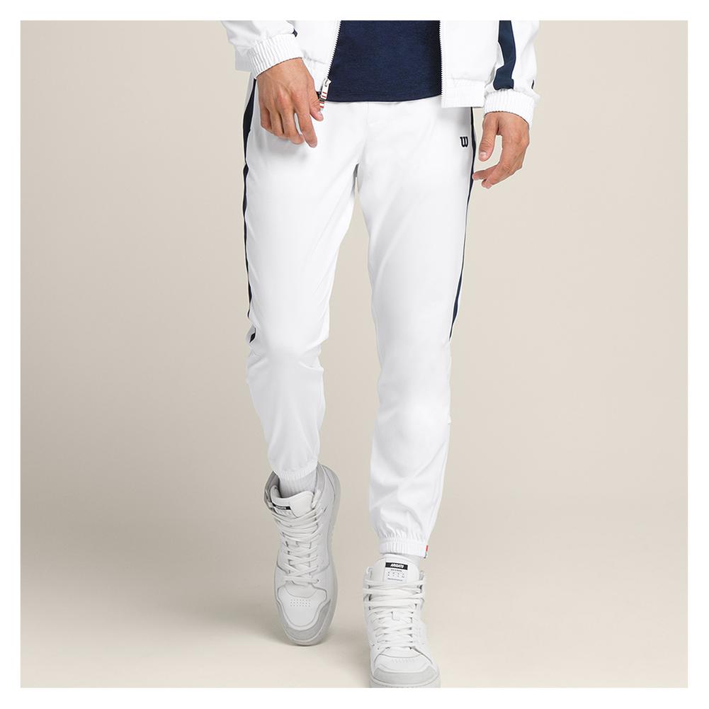 Men’s Grand Slam Tennis Jogger Bright White and Classic Navy