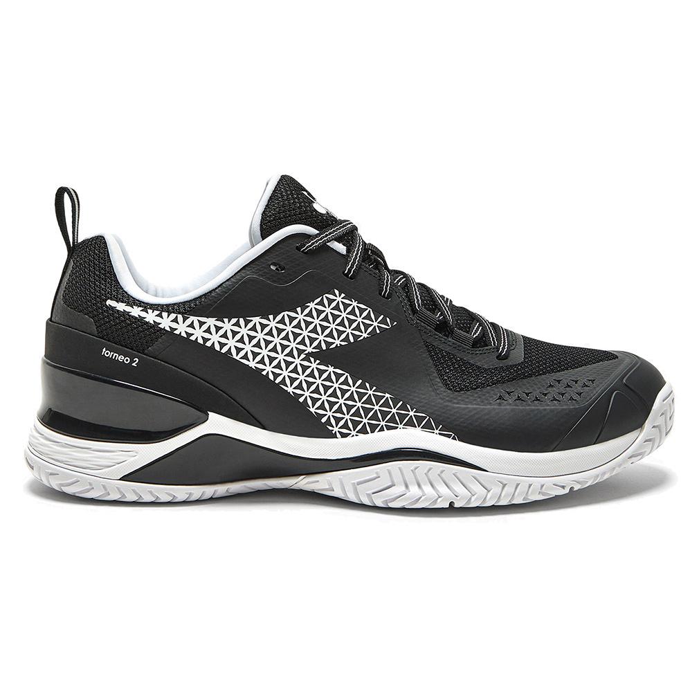 Men’s Blushield Torneo 2 AG Tennis Shoes Black and White