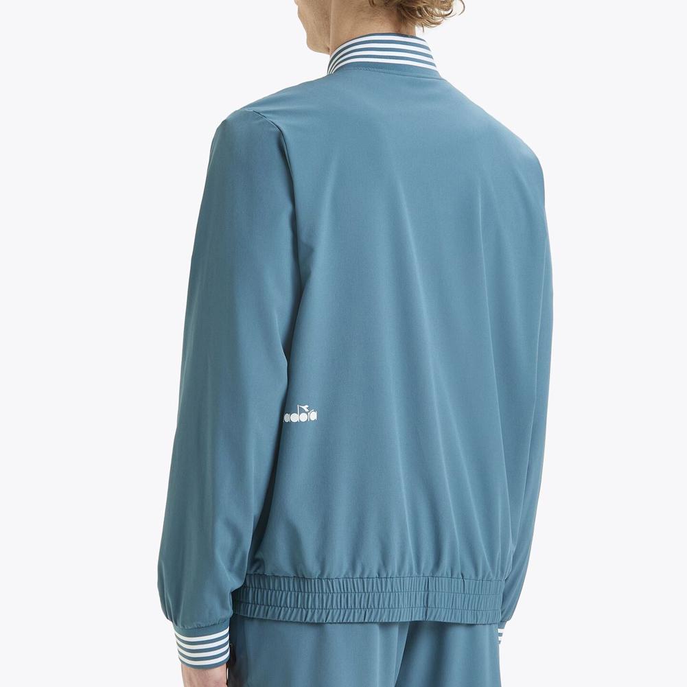 Men’s Full Zip Icon Tennis Jacket Oceanview