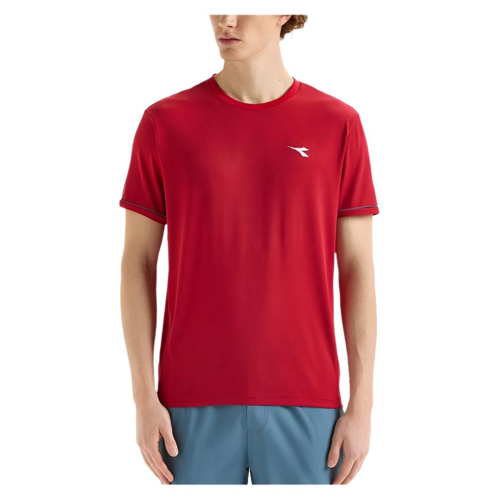 Men’s Short Sleeve Tennis Tee Chili Pepper