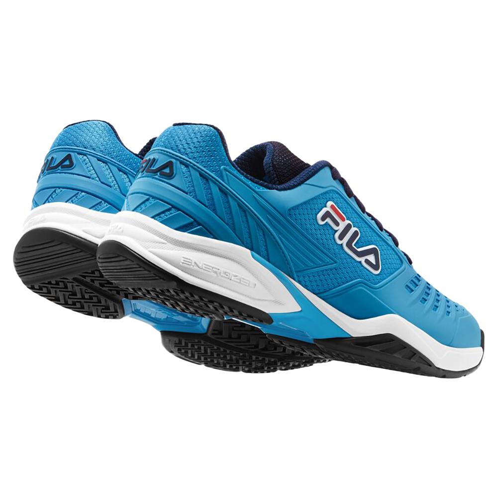 Men’s Axilus 2 Energized Tennis Shoes Hawaiian Ocean and White